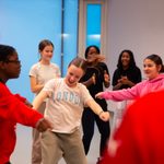 Dance Opportunities for Children & Young People Masthead image Active dance class as part of Trinity Laban Dance Opportunities for Children & Young People