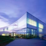 Laban building corner twilight